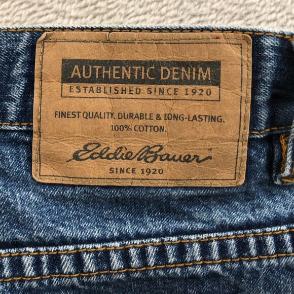 Eddie Bauer Women's Jeans 36x30 Measured Bootcut Classic Blue Denim Casual Y2K - Picture 16 of 16